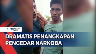 Dramatis! Aksi Kejar-Kejaran Penangkapan Pengedar Narkoba di Jambi