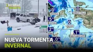 Nuevo sistema de tormentas impacta gran parte de EEUU durante el fin de semana: Pronóstico del clima