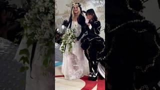 Jenna Ortega & Elle Fanning Stun at 2023 Met Gala in Chanel-Inspired Looks #jennaortega #ellefanning