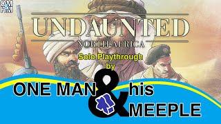 Undaunted: North Africa - solo play through by One Man and His Meeple