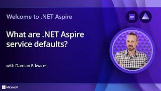 What are .NET Aspire service defaults?