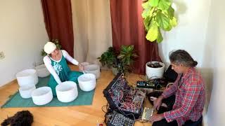 Root Chakra Reset / Modular Synth Crystal Bowl Sound Healing