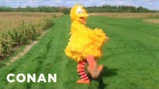 Big Bird Doesn't Stand A Chance Against Mitt Romney | CONAN on TBS