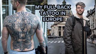 MY 36+ HOUR FULL BACK TATTOO TIMELAPSE