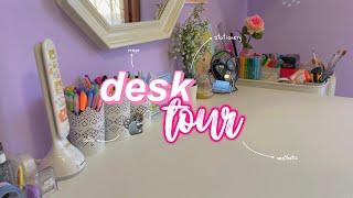 My desk setup | desk organization, stationery organization 