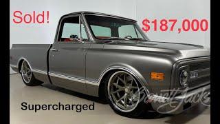 Barrett Jackson 2024 Chevy C10 Trucks