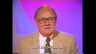 BBC1 Sunday afternoon junction, 1995 including "Lifeline" with Cliff Michelmore and Masterchef