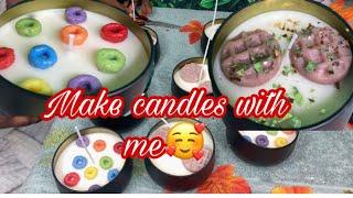 SMALL BUSINESS VLOG: make candles with me