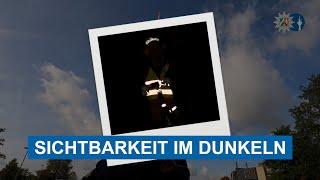 Sichtbarkeit in der dunklen Jahreszeit I Polizei Düsseldorf