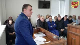 Прокурор за 12 минут объяснил все коррупционные деяния Главы скандально известной станицы Полтавская
