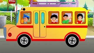 Wheels On The Bus | Nursery Rhymes song for Kids | momomelon Nursery Rhymes & baby song