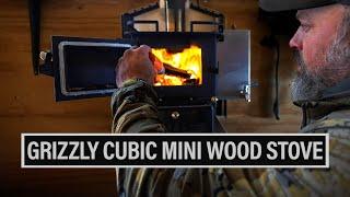 🪵 GRIZZLY CUBIC MINI WOOD STOVE  | GRITTY TRAILER BUILD ️ EP. 826