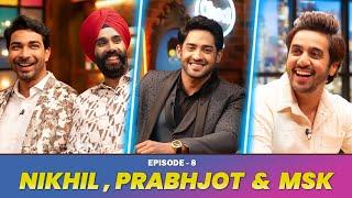 Mumbiker Nikhil, Jatt Prabhjot, MSK Vlogs Roast On The Thugesh Show | S01E08