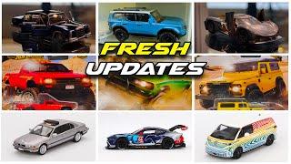 Showcase - Hot Wheels Car Culture Off Road, Gulf Tooned Set, New Premiums, MiniGT BMW 750IL & More.