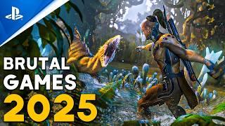 TOP 10 New Upcoming BRUTAL Games of 2025