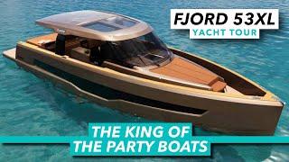 The king of the party boats | Fjord 53XL yacht tour | Motor Boat & Yachting