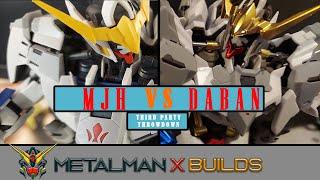 MJH vs DABAN Hi-Res Barbatos 6th form - Third Party Throwdown #Gundam #Barbatos #MJH #Daban