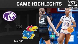 North Alabama vs. Kansas Game Highlights | 2024-25 Women's Basketball