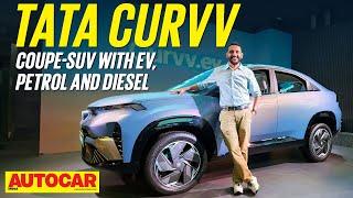 Tata Curvv - SUV Coupe is here to take on the Creta | First Look | Autocar India