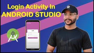 How to Make a Login Activity in android studio using Firebase