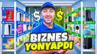 GAME STORE SIMULATOR / BIZNES YONYAPDI #2 / JONLI EFIR