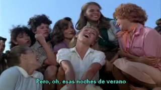   John Travolta y Olivia Newton  Summer Nights  Subtitulada En Español   