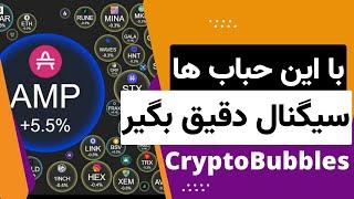 Crypto Bubbles سیگنال رایگان ارزدیجیتال و نقشه بازار با استفاده از سایت