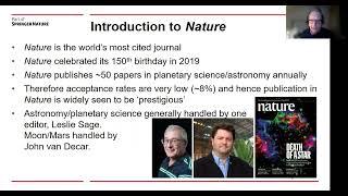 Behind the scenes at Nature (Astronomy) - Paul Woods - 12/06/2021