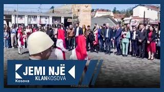 Presidentja Osmani në Shkup pritet me Vallen e Tropojës