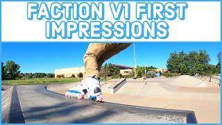 S2:E30 Faction Tactical V1 Skates First Impressions #aggressiveinline #inlineskating #rollerblading