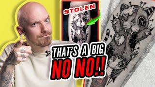 ART THEFT | Artist Submissions | Tattoo Critiques | Pony Lawson