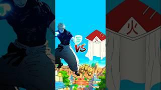 Who is strongest Gojo vs Hokage #shorts #gojo #hokage #anime