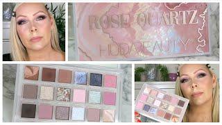 Huda Beauty Rose Quartz Palette Tutorial / Lovenmeee143