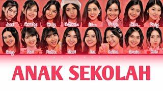 JKT48 - Anak Sekolah (Chrisye) Color Coded Lyrics