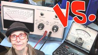 Heathkit Analog Multi-Meter vs. Radio Shack!