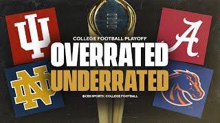 Are these teams OVERRATED or UNDERRATED: Indiana, Notre Dame, Boise State and MORE