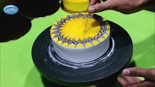 Fresh Cream Pineapple Cake Decoration @Caketubee