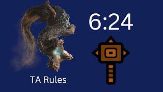 MH Wilds Balahara Hammer Solo 6:24 Slay (TA Rules)