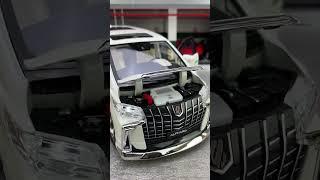 Toyota Alphard diecast model car #carmodel #automobile