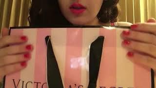 hungry lips tapping on bags/packaging compilation