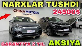 2500$ ARZON NARXLARDA BYD ELEKTROMOBILLAR KELDI... CHINA MOTORSDA MEGA AKSIYA...