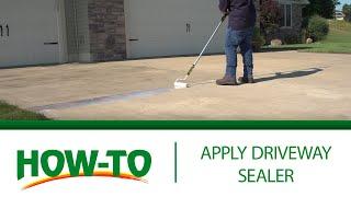 How To Apply Driveway Sealer | Menards