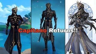 CAPITANO COMEBACK In Version 6.0 CONFIRMED!! CAPITANO Is Going To Be PLAYABLE - Genshin Impact