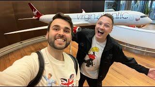 Walt Disney World Vlog | Day 1 | Travel Day Virgin Atlantic Upper Class | January 2024 | Adam Hattan