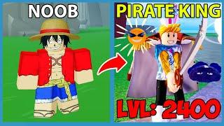 I Reached MAX LEVEL & Became The PIRATE KING! Roblox Blox Fruits