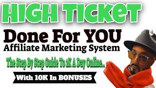 Create Multiple Income Streams With Automated High Ticket Affiliate Marketing Systems: MIF Review