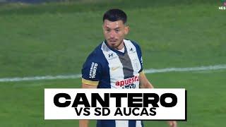 ALAN CANTERO vs SD AUCAS: MEJORES JUGADAS | ALIANZA LIMA 2025