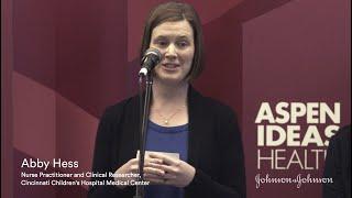 Nurse Innovator Abby Hess Shares Story at Aspen Ideas: Health