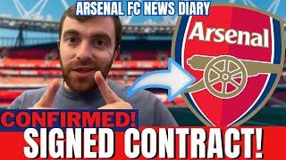 CONFIRMED! EXCELLENT NEWS FOR THE ARSENAL! [ARSENAL FC NEWS DIARY]