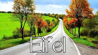 Rural Landscape of Eifel Mountain Range Germany l 4K Drone Footage l Places To Visit In Germany